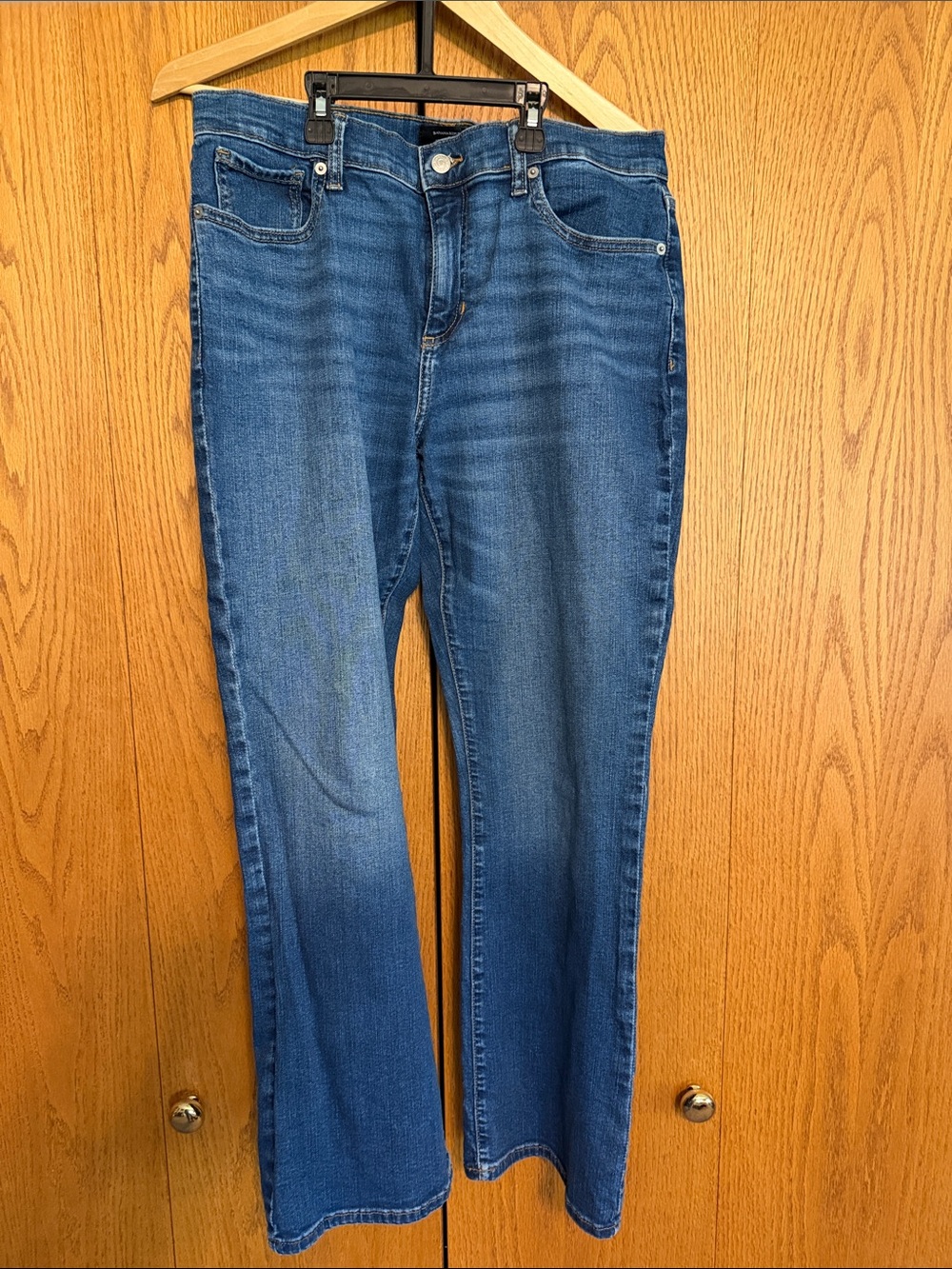 Banana Republic Medium Blue Flare Jeans
